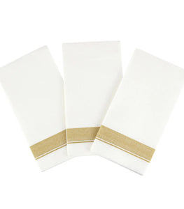 Elegant Cloth-Like Disposable Paper Dinner Napkins
