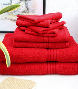 8 Piece Pure Cotton Luxury Bathroom Towels Set | 8 Colors Available