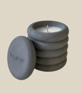 Hotel Lobby Concrete Coil Candle