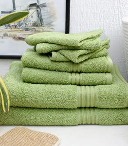 8 Piece Pure Cotton Luxury Bathroom Towels Set | 8 Colors Available