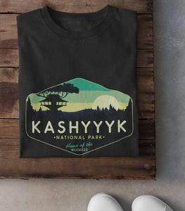Star Wars Men's T Shirt, Kashyyyk Forest