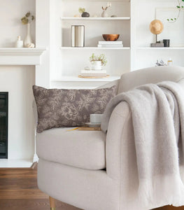 Brushed Herringbone Throw