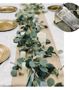 Seeded Artificial Eucalyptus Garland - 70