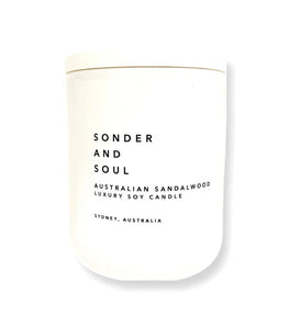 Australian Sandalwood Soy Candle