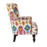 Accent Chair Pattern Upholstered Armchair