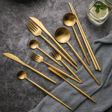 Stainless Steel Cutlery Set - 4 Piece