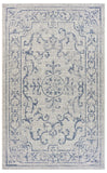 Sylvestra Medallion Navy/Gray Indoor/Outdoor Area Rug